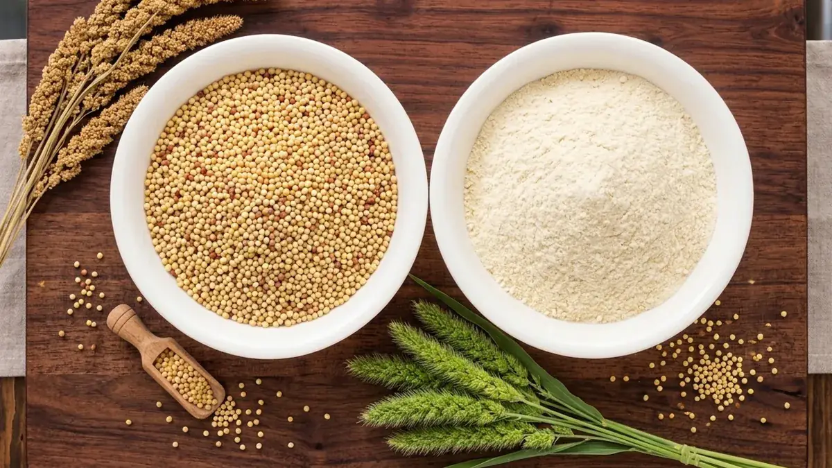 Millet Flour: Taste, Baking and Substitutes