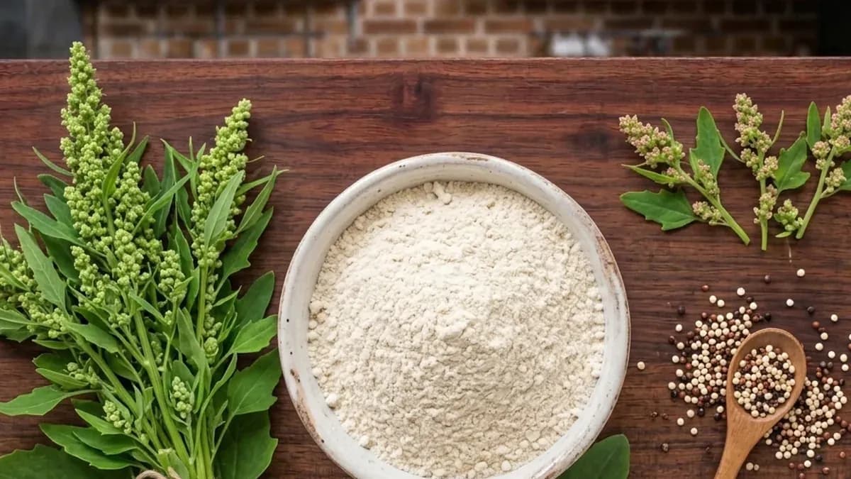 Quinoa Flour: Fixing the Bitter Taste